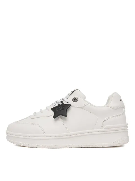 Guess Jeans Sneakersy EO-GSJ120 Kremowy