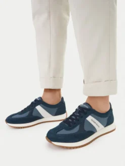 Guess Jeans Sneakersy EO-ORLANDO-01 126AM Granatowy