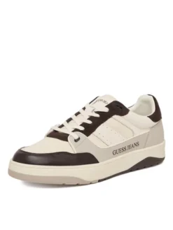 Guess Jeans Sneakersy EO-TEKSAS-01 126AM Écru