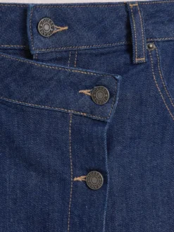 Guess Jeans Spódnica jeansowa W5BD96 D002A Granatowy Regular Fit