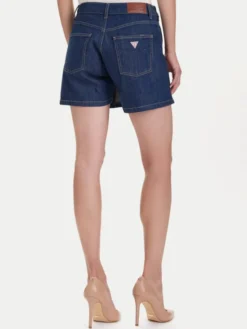Guess Jeans Spódnica jeansowa W5BD96 D002A Granatowy Regular Fit