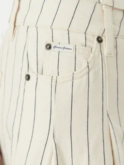 Guess Jeans Szorty jeansowe W6GDY5 D7961 Écru Loose Fit