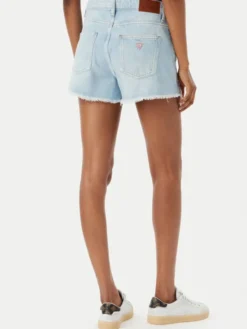 Guess Jeans Szorty jeansowe W6GDZ8 D6364 Niebieski Regular Fit