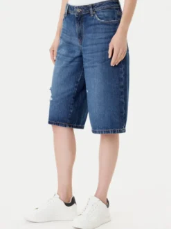 Guess Jeans Szorty jeansowe W5YD1D D5R22 Niebieski Regular Fit