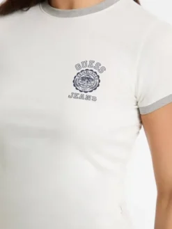 Guess Jeans T-Shirt 174441 Biały Classic Fit