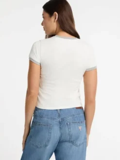Guess Jeans T-Shirt 174441 Biały Classic Fit