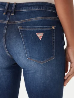 Guess Jeansy Annette W2YA99 D4Q03 Granatowy Skinny Fit