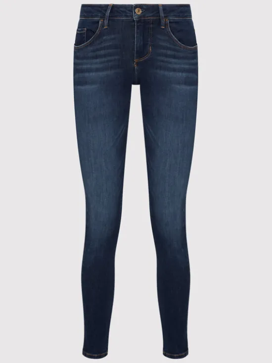Guess Jeansy Annette W2YA99 D4Q03 Granatowy Skinny Fit