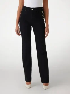 Guess Jeansy 171095 Czarny Relaxed Fit