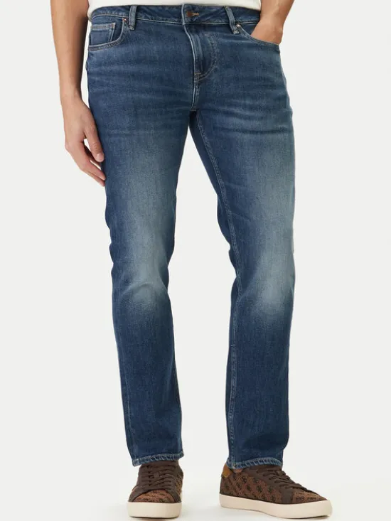 Guess Jeansy M2YAN2 D4Q42 Niebieski Regular Fit