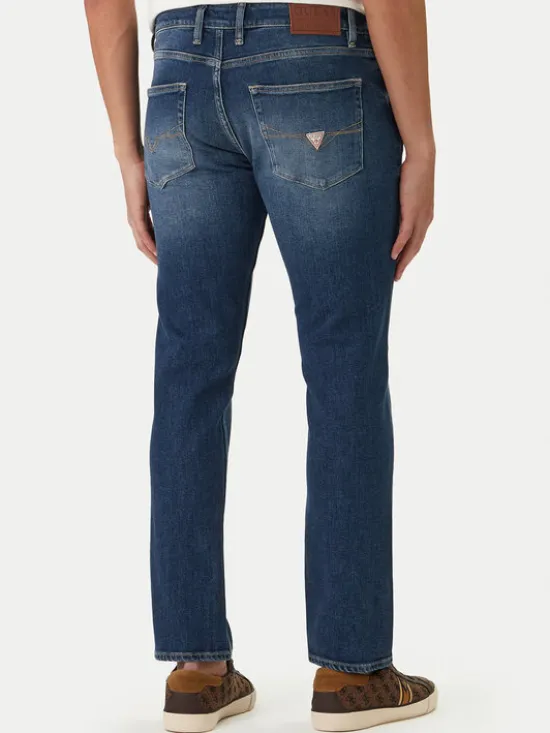Guess Jeansy M2YAN2 D4Q42 Niebieski Regular Fit
