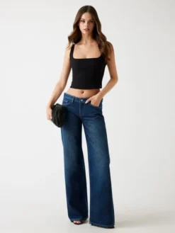 Guess Jeansy 178979 Niebieski Relaxed Fit