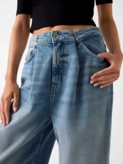 Guess Jeansy 179604 Niebieski Relaxed Fit