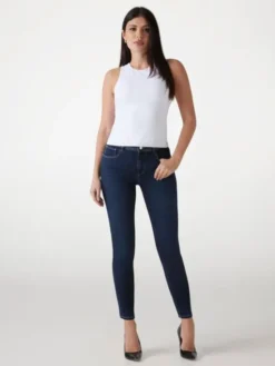 Guess Jeansy 172235 Niebieski Skinny Fit