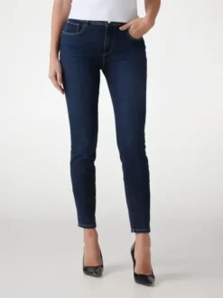 Guess Jeansy 172235 Niebieski Skinny Fit