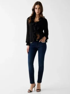 Guess Jeansy 181406 Niebieski Skinny Fit