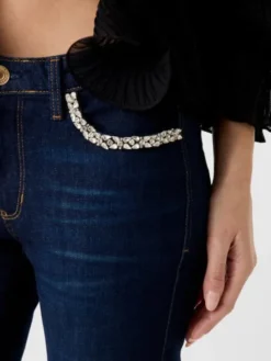 Guess Jeansy 181406 Niebieski Skinny Fit