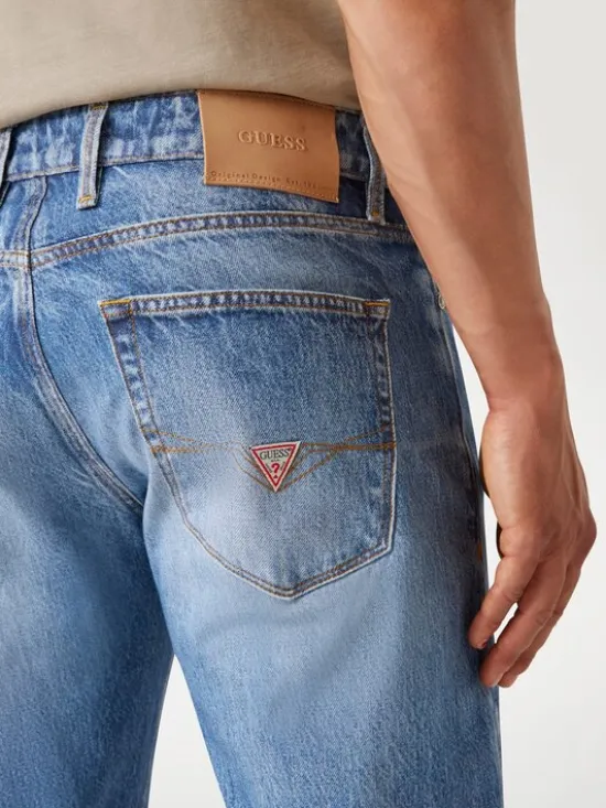 Guess Jeansy 177539 Niebieski Slim Fit