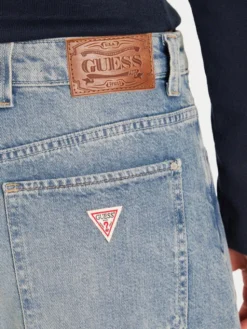 Guess Jeansy W5BA2L D0742 Niebieski Baggy Fit