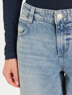 Guess Jeansy W5BA2L D0742 Niebieski Baggy Fit