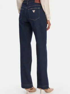 Guess Jeansy W6RA3F D6881 Granatowy Regular Fit