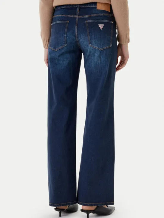 Guess Jeansy W5YA1D D0213 Granatowy Regular Fit