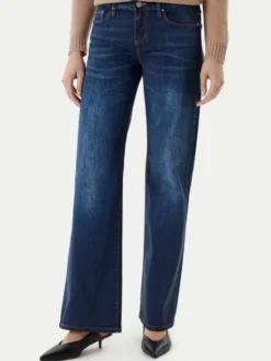 Guess Jeansy W5YA1D D0213 Granatowy Regular Fit