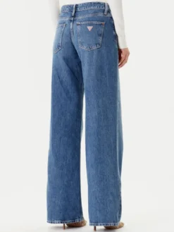Guess Jeansy W5YA96 D5QKB Granatowy Regular Fit