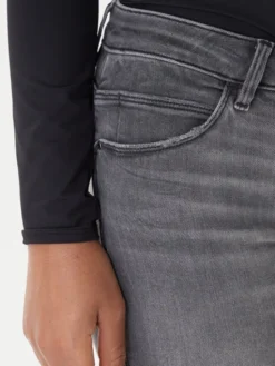 Guess Jeansy W2YAJ2 D4PZ2 Szary Skinny Fit