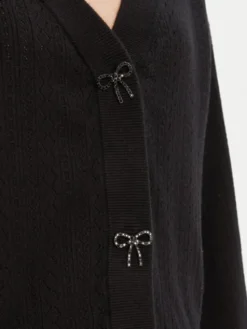 Guess Kardigan W5YR01 Z2ZK2 Czarny Regular Fit