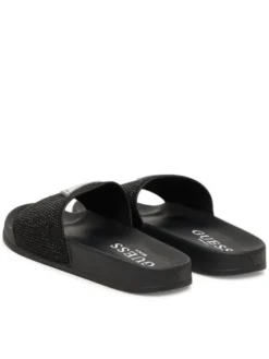 Guess Klapki E6GZ16 BB00F Czarny