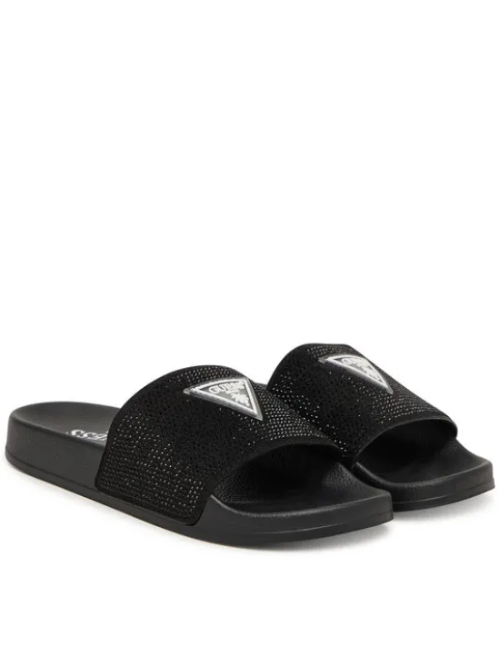 Guess Klapki E6GZ16 BB00F Czarny