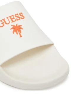 Guess Klapki F5GZ05 BB00F Biały