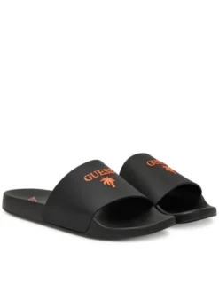 Guess Klapki F5GZ05 BB00F Czarny