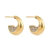 Guess Kolczyki JUBE06 249JW Złoty