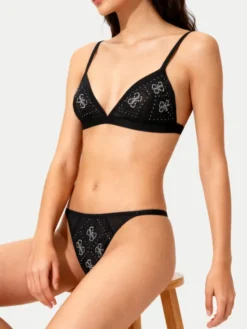 Guess Komplet bielizny O5BG05 K1740 Czarny