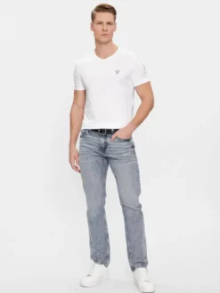 Guess Komplet t-shirtów Caleb U97G03 KCD31 Biały Regular Fit