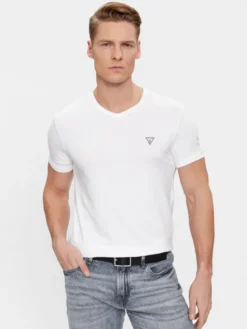 Guess Komplet t-shirtów Caleb U97G03 KCD31 Biały Regular Fit