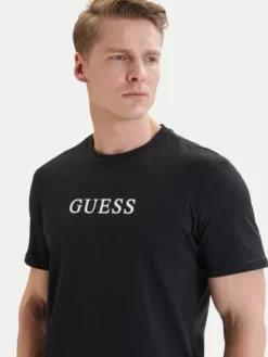 Guess Komplet t-shirtów U6GG04 KCAM1 Czarny Regular Fit