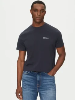 Guess Komplet t-shirtów U4YG52 KCAM1 Granatowy Regular Fit