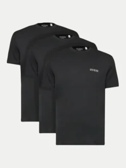 Guess Komplet t-shirtów U4YG52 KCAM1 Czarny Regular Fit