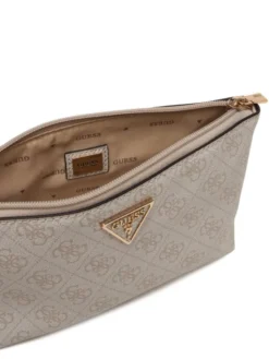 Guess Kosmetyczka Laurell II Slg SWSG74 59145 Kremowy