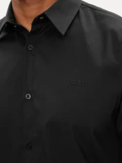 Guess Koszula Sunset M1YH20 W7ZK1 Czarny Slim Fit
