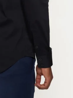 Guess Koszula Sunset M1YH20 W7ZK1 Granatowy Slim Fit