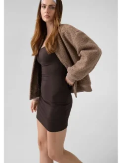 Guess Kurtka przejściowa 183671 Beżowy Classic Fit