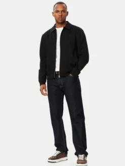 Guess Kurtka przejściowa M6BQ24 K6164 Czarny Regular Fit