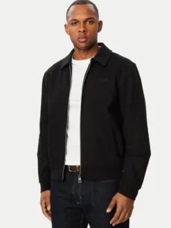 Guess Kurtka przejściowa M6BQ24 K6164 Czarny Regular Fit