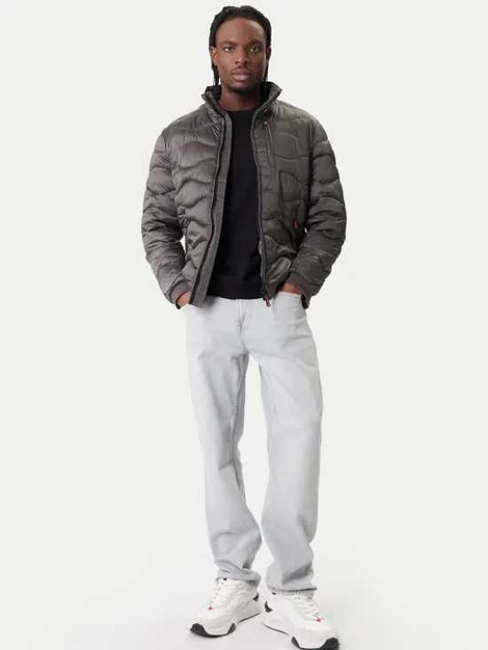 Guess Kurtka przejściowa M6RL0M WDQ52 Szary Regular Fit