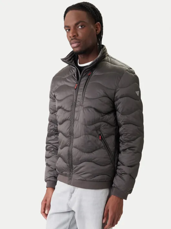 Guess Kurtka przejściowa M6RL0M WDQ52 Szary Regular Fit