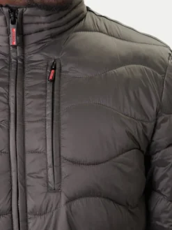 Guess Kurtka przejściowa M6RL0M WDQ52 Szary Regular Fit